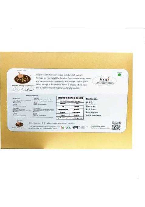 Singla'S Choco Chips Cookies 400Gsm| Biscuits Biscuit (400 G)