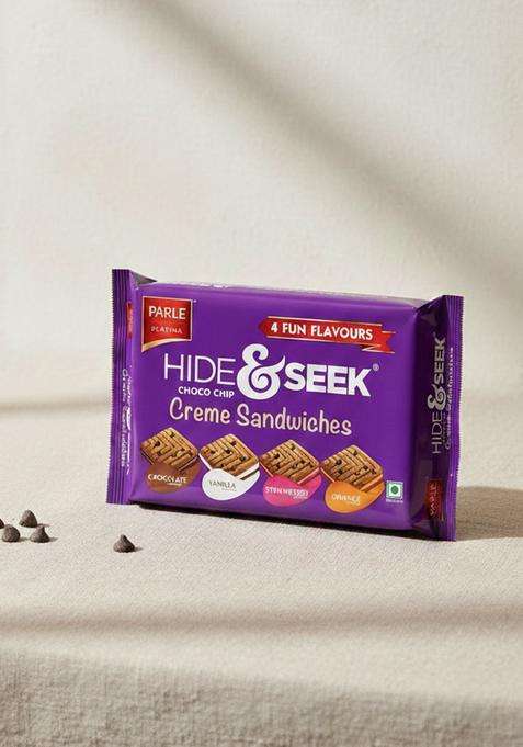 Parle Hide And Seek Sandwich Cream Cracker Biscuit (399.99 G)