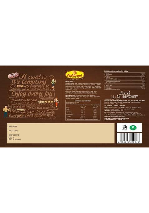 Haldiram'S Nagpur Chocolate Chip Cookies (Pack Of 2) (250G*2) Biscuit (2 X 125 G)