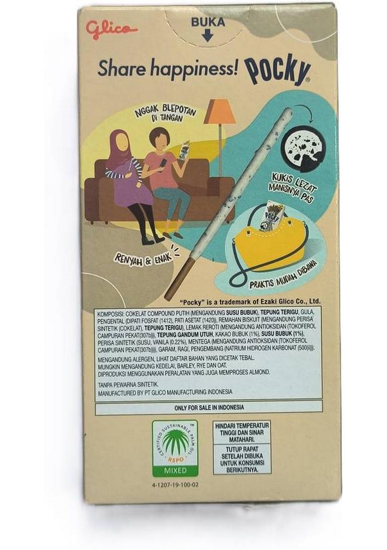 Pocky Cookies & Cream Flavour Biscuit Sticks Imported Assorted (40 G)