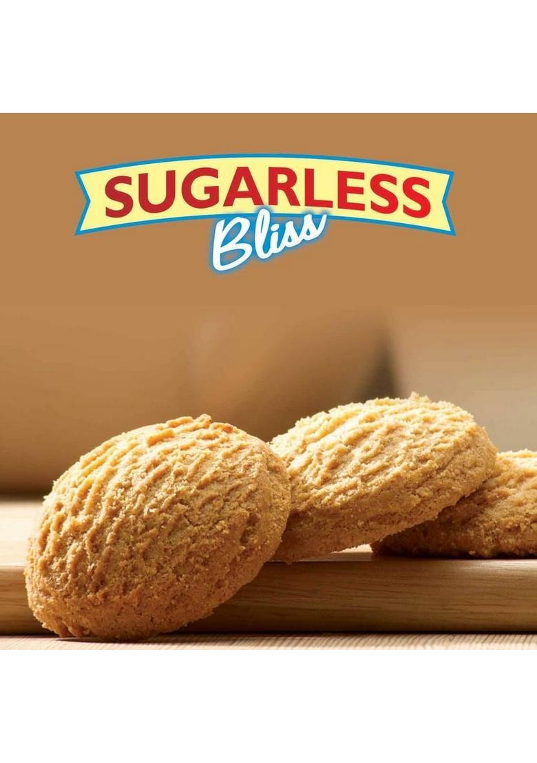 Sugarless Bliss Xmas & New Year Sugar Free Assorted Cookies (500Gm) Bakery Biscuit (500 G)
