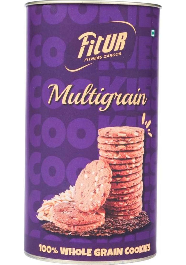 Fitur Multigrain Cookies Healthy, Delicious, & Nutritious Snack Option Biscuit (170 G)
