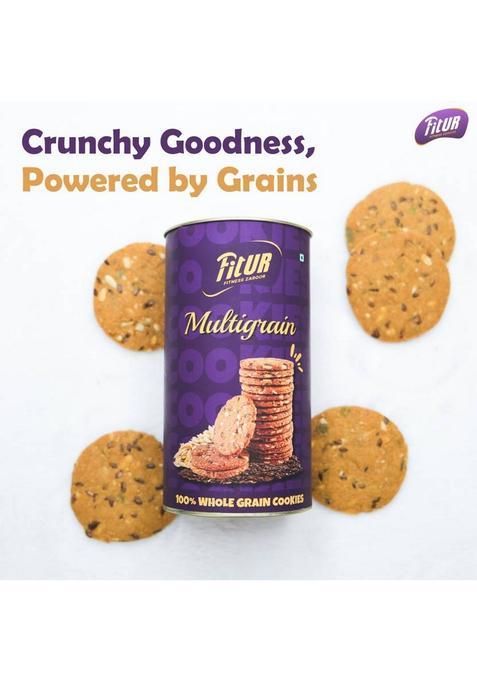 Fitur Multigrain Cookies Healthy, Delicious, & Nutritious Snack Option Biscuit (170 G)