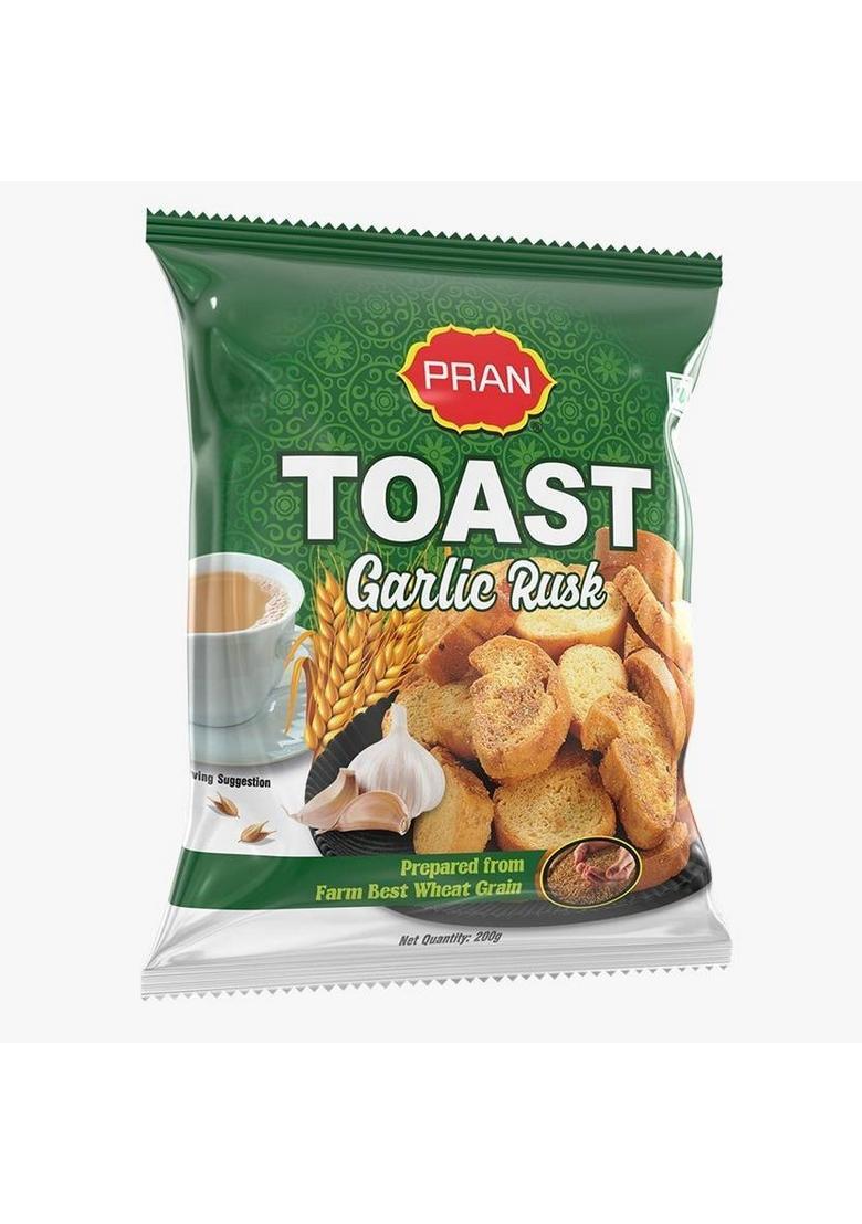 Pran Toast Garlic Rusk (200 G)