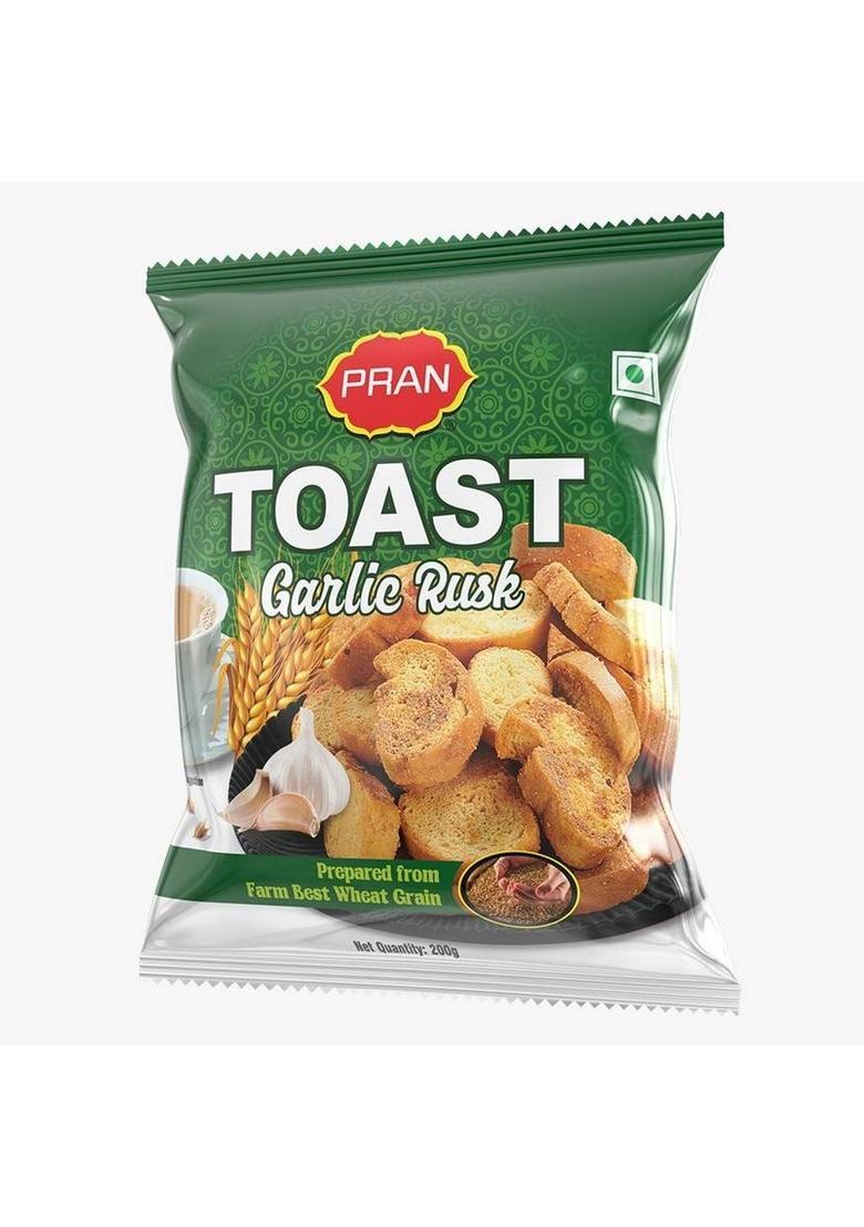 Pran Toast Garlic Rusk (200 G)