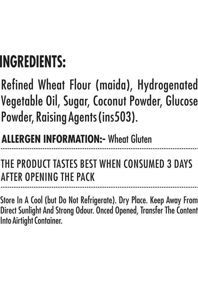 Haldiram Bhujiawala Coconut Cookie Cookies Biscuit (250 G)