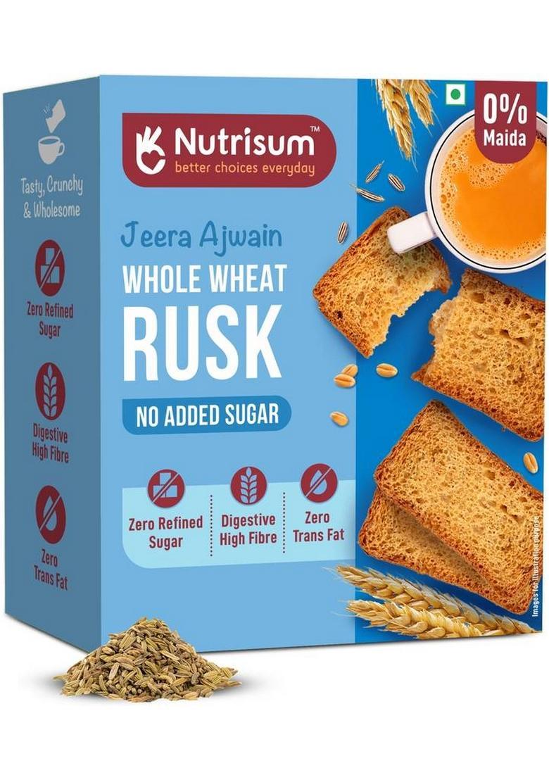 Nutrisum Whole Wheat Rusk