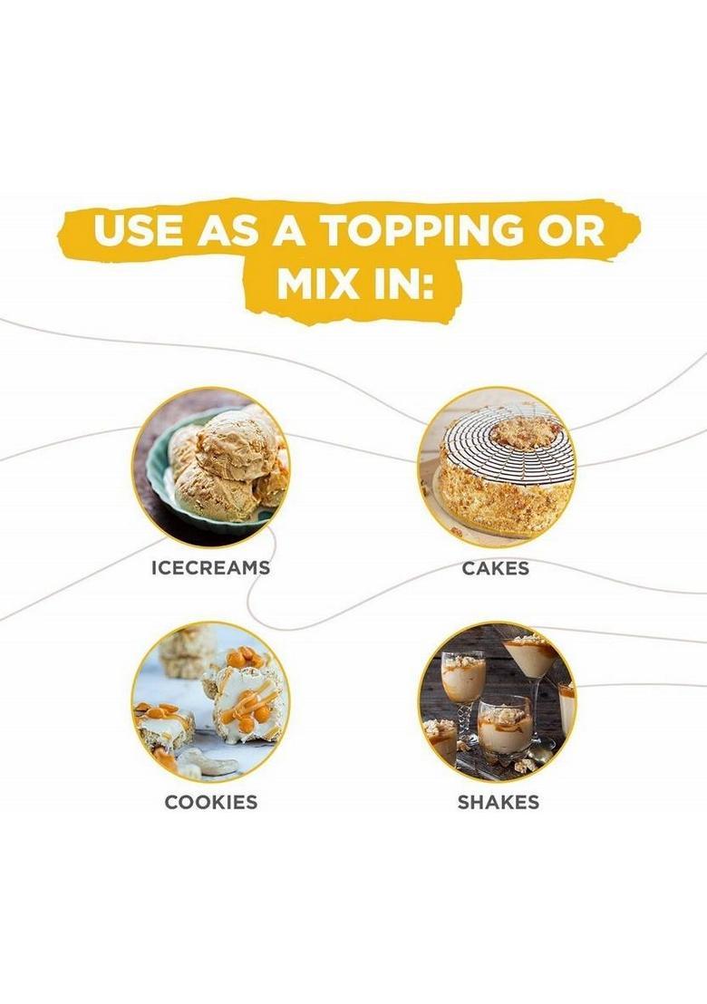 Bake King Butterscotch Chips Chunks Candy Bits, Crunchies For Cake, Ice Cream, Shakes, Pancakes, Muffins And Confections (200 Gm) Digestive Biscuit G)