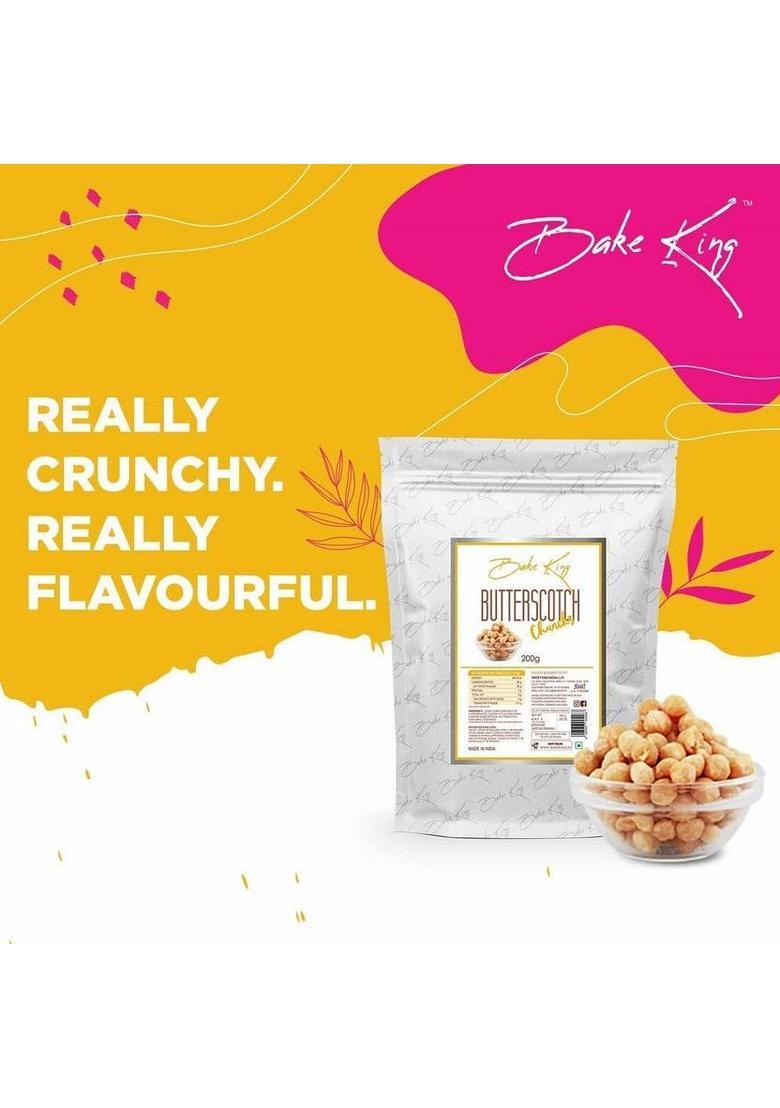 Bake King Butterscotch Chips Chunks Candy Bits, Crunchies For Cake, Ice Cream, Shakes, Pancakes, Muffins And Confections (200 Gm) Digestive Biscuit G)