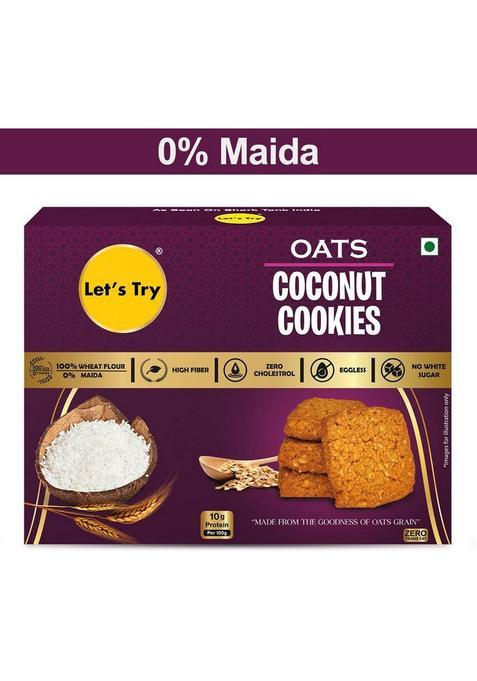 Let'S Try Oats Coconut Cookies Biscuit (100 G)