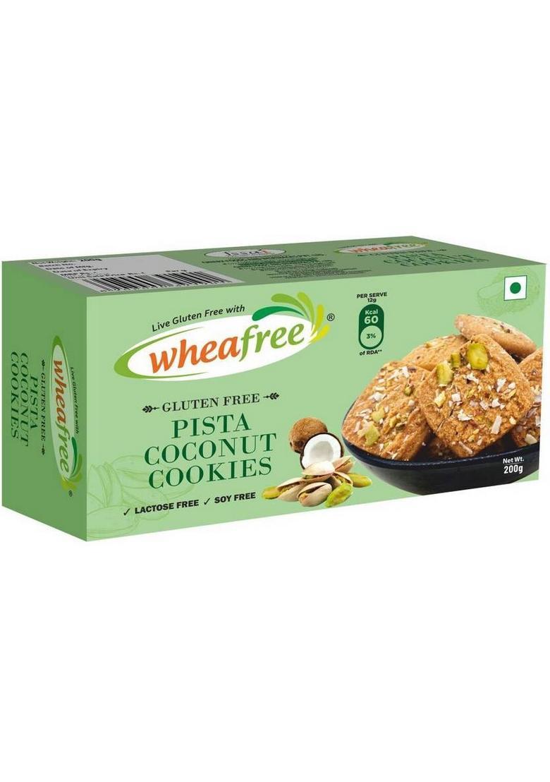 Wheafree Pista Coconut Cookies
