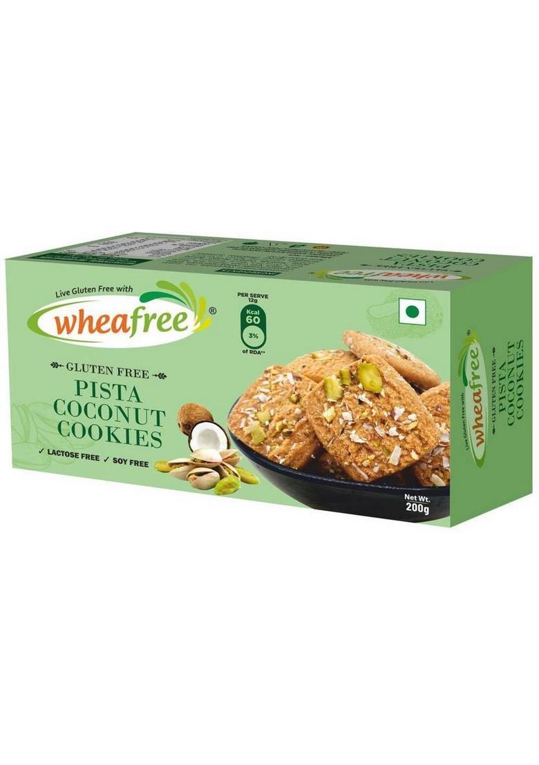 Wheafree Pista Coconut Cookies