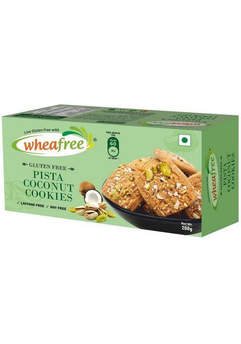 Wheafree Pista Coconut Cookies