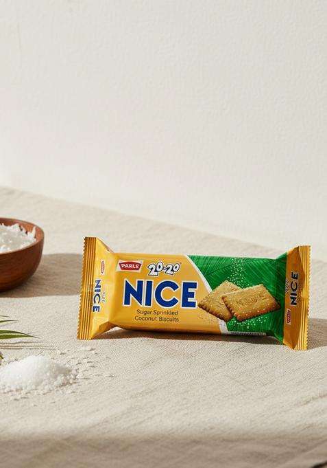 Parle 20-20 Nice Sugar Sprinkled Bakery Cookies Biscuit (400 G)