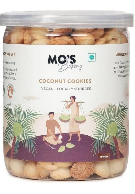 Mo'S Coconut Cookies | Tasty And Nutritious |100% Natural Biscuit (150 G)