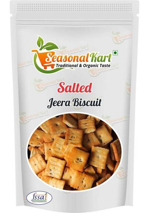 Seasonal Kart Combo Salted Jeera Biscuit 200Gm & Sixer Biscuits Time Assorted Snacks (2 X 200 G)