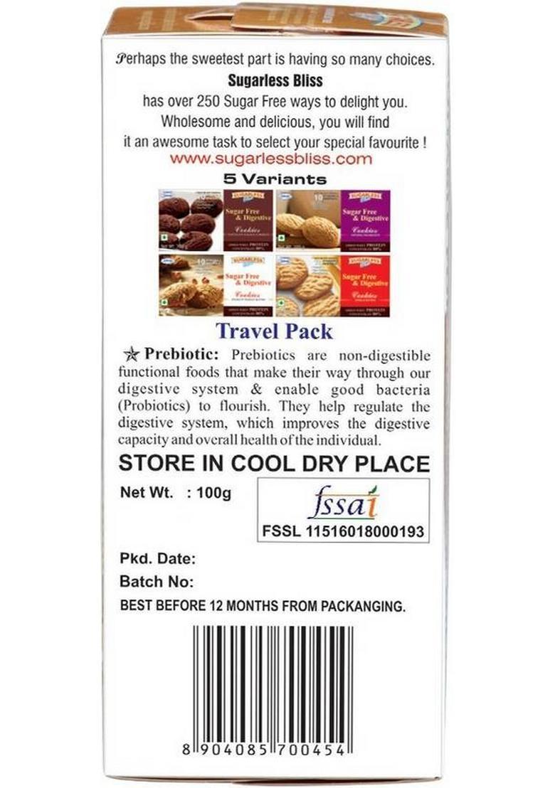 Sugarless Bliss Sugar Free & Digestive Cookies