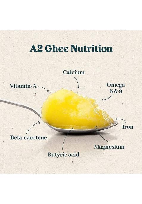 Girorganic Gir Cow Ghee 500 Ml Glass Bottle (500 Ml)