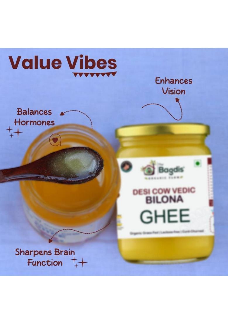 The Bagdis Desi Cow Vedic Bilona Ghee