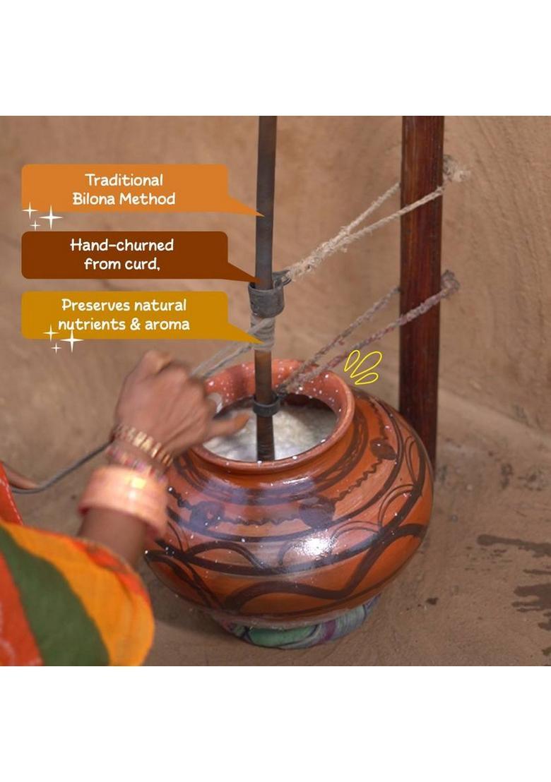 The Bagdis Desi Cow Vedic Bilona Ghee