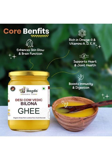 The Bagdis Desi Cow Vedic Bilona Ghee