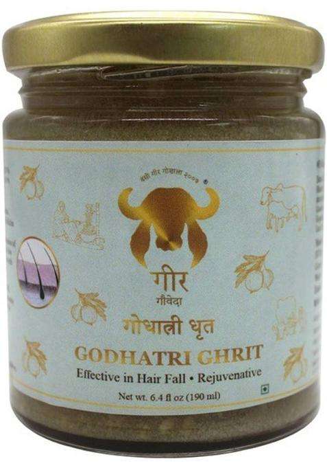 Gir Godhatri Ghrit Ghee Glass Bottle (190 Ml)