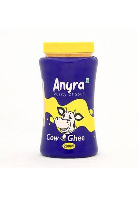 Anyra Pure Cow Ghee 200Ml | Rich Aroma Premium Quality Natural & Healthy Plastic Bottle (200 Ml)
