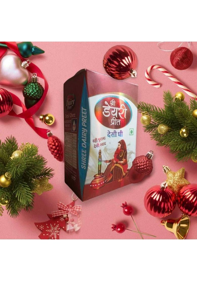 Dairy Mohan Preet Desi Ghee For Better Immunity Digestion Pure Healthy And Natural 1 Ltr Tetrapack (1 L)