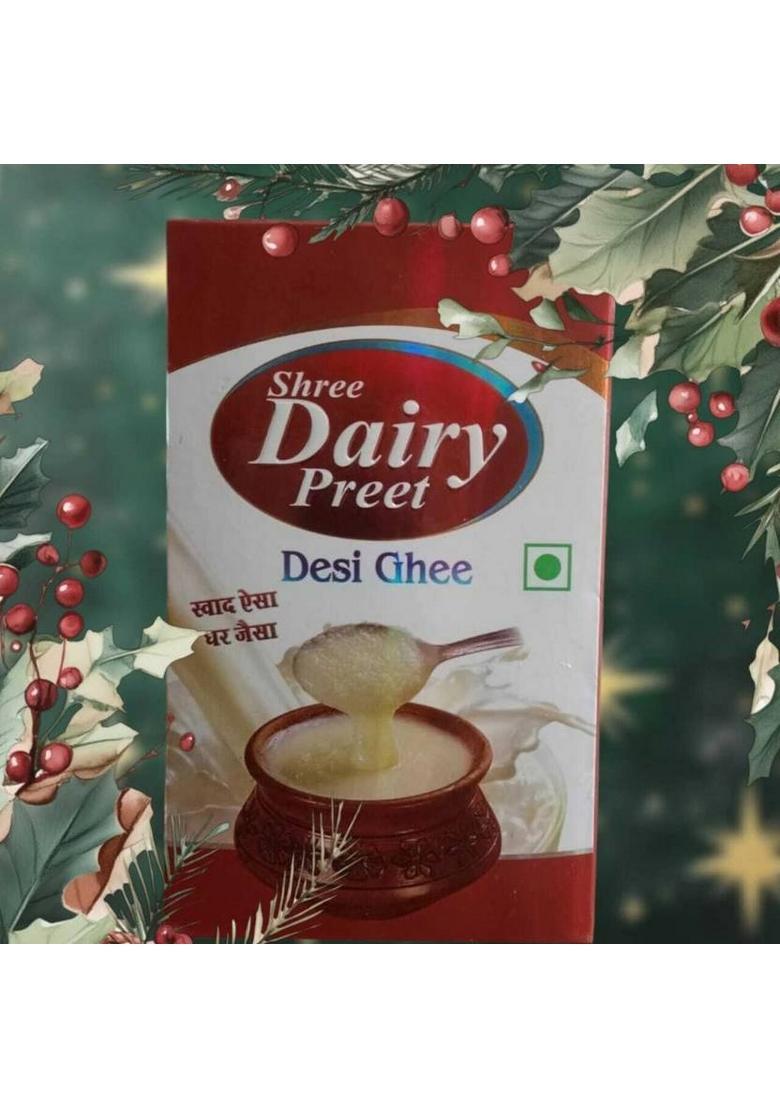 Dairy Mohan Preet Desi Ghee For Better Immunity Digestion Pure Healthy And Natural 1 Ltr Tetrapack (1 L)