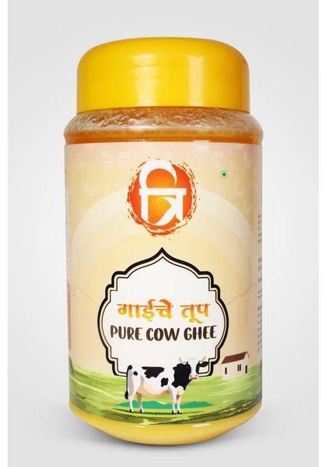 Tri Pure Desi Cow Ghee Plastic Bottle (1 L)