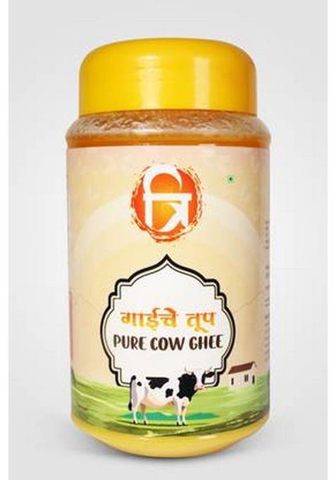 Tri Pure Desi Cow Ghee Plastic Bottle (1 L)