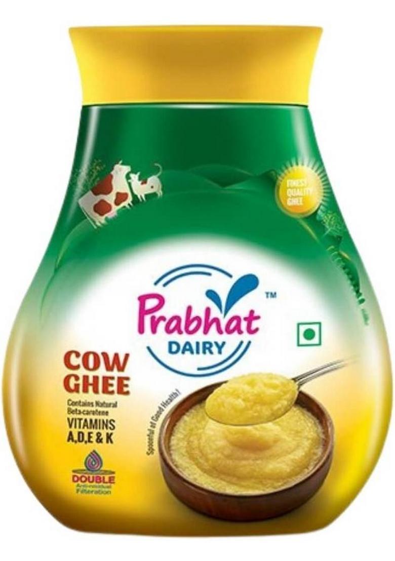 Prabhat Pure Cow Ghee Plastic Bottle (500 Ml)
