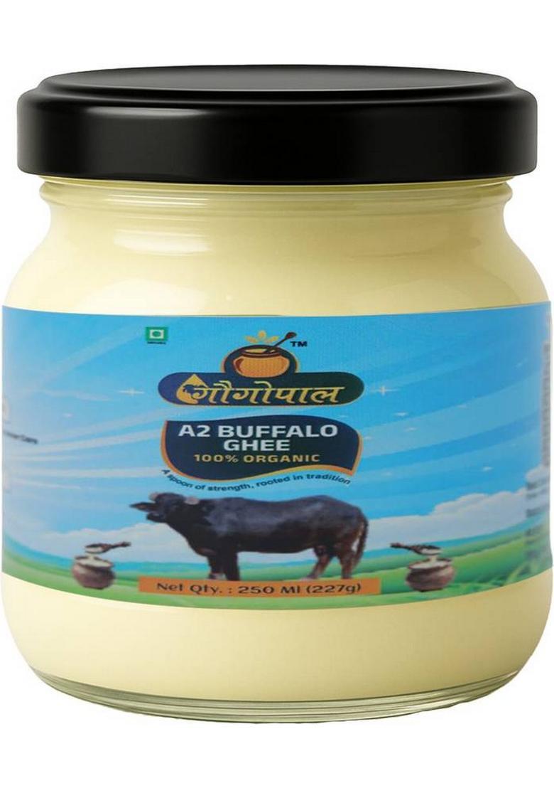 Gaugopal A2 Buffalo Ghee 250 Ml Glass Bottle (250 Ml)