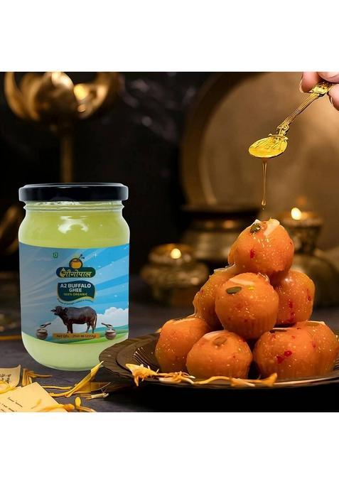 Gaugopal A2 Buffalo Ghee 250 Ml Glass Bottle (250 Ml)