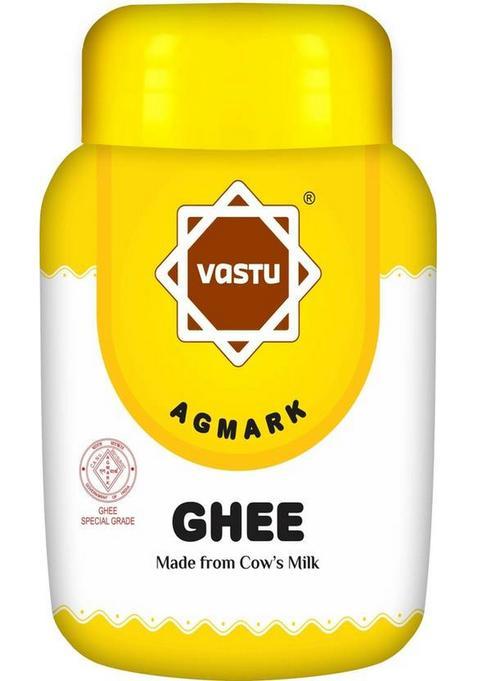 Vastu Cow Organic Ghee Plastic Bottle (500 Ml)