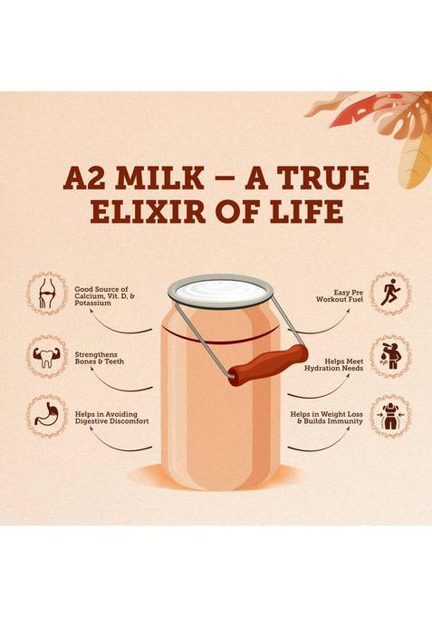 House Of Veda Gir Cow Desi Ghee Glass Bottle (500 G)