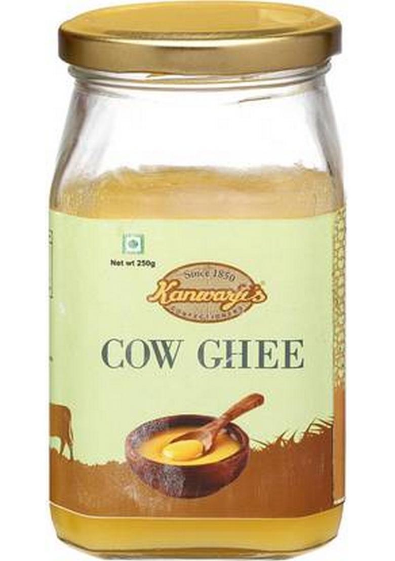 Kanwarji'S 100% Pure & Natural Desi Ghee Special Cow Glass Bottle (250 G)