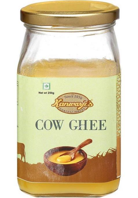 Kanwarji'S 100% Pure & Natural Desi Ghee Special Cow Glass Bottle (250 G)