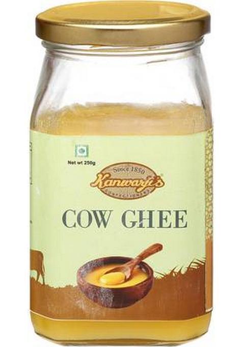 Kanwarji'S 100% Pure & Natural Desi Ghee Special Cow Glass Bottle (250 G)