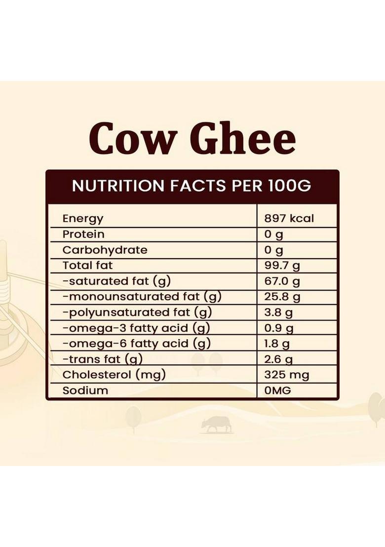 Aadira Cow Ghee Plastic Bottle (500 Ml)