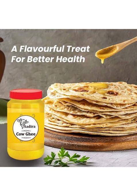 Aadira Cow Ghee Plastic Bottle (500 Ml)