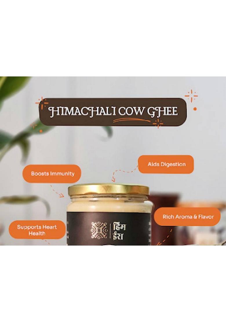 Himira Himachali Cow Ghee Glass Bottle (500 G)