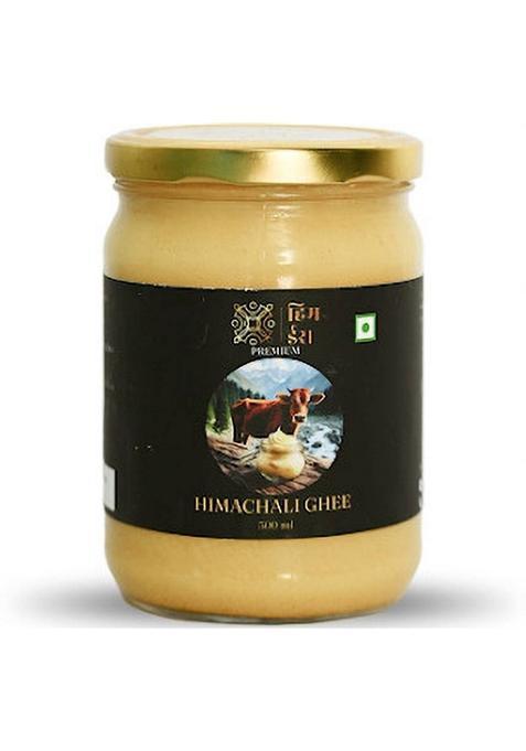 Himira Himachali Cow Ghee Glass Bottle (500 G)