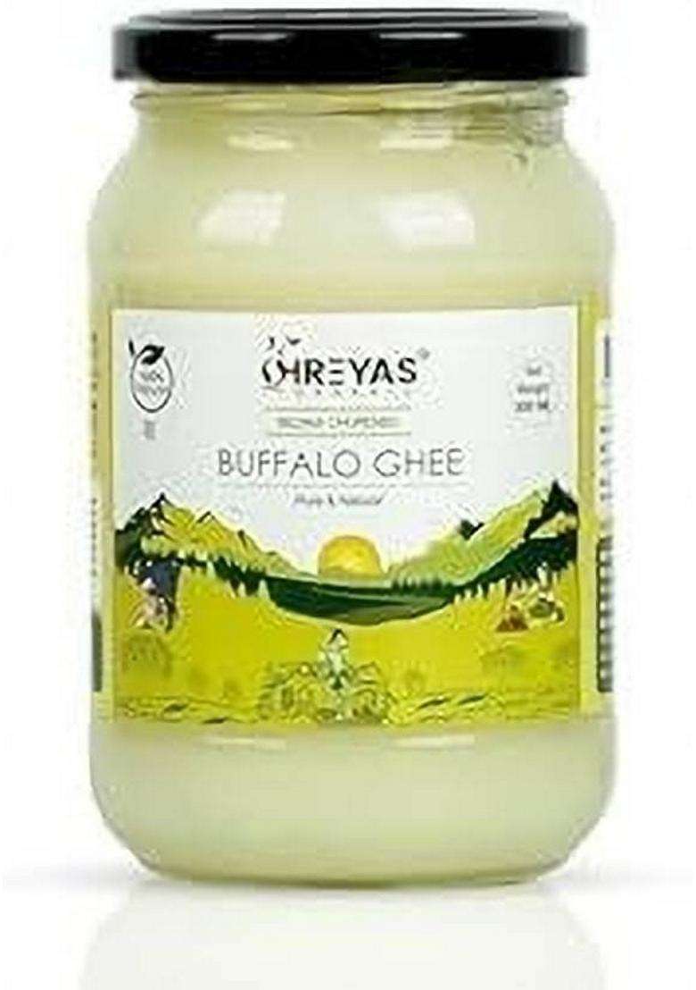Shreyas Organic A2 Gir Desi Cow Ghee And Natural Healthy Farm ( 500Gm Each ) Glass Bottle (1 L, Pack Of 2) - Indya