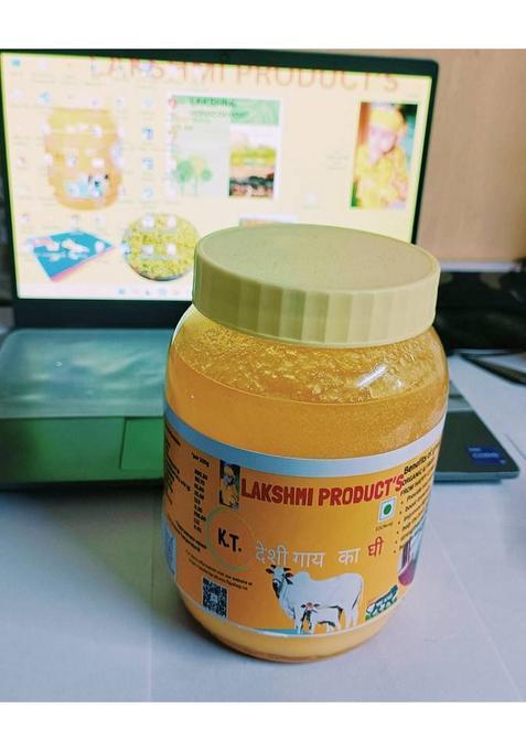 Lakshmi Product'S Cow'S Ghee Organic 1 Litre Pure & Natural Mason Jar (1 L)