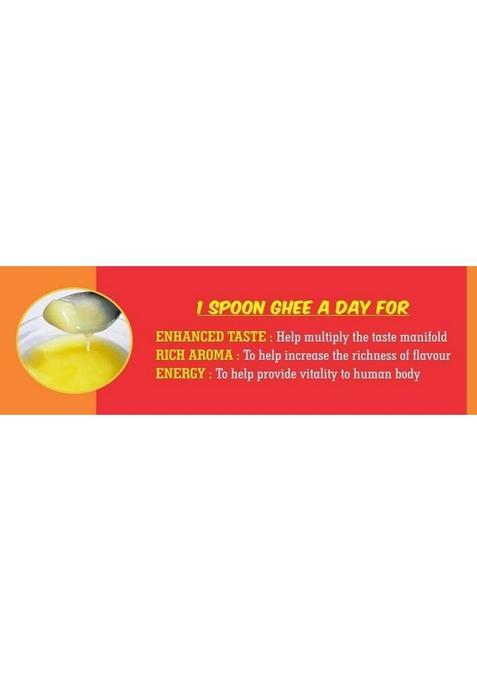 Brij Gwala B.G Desi Cow Ghee| Made Traditionally From Curd| Ghee Tetrapack (500 Ml, Pack Of 2)