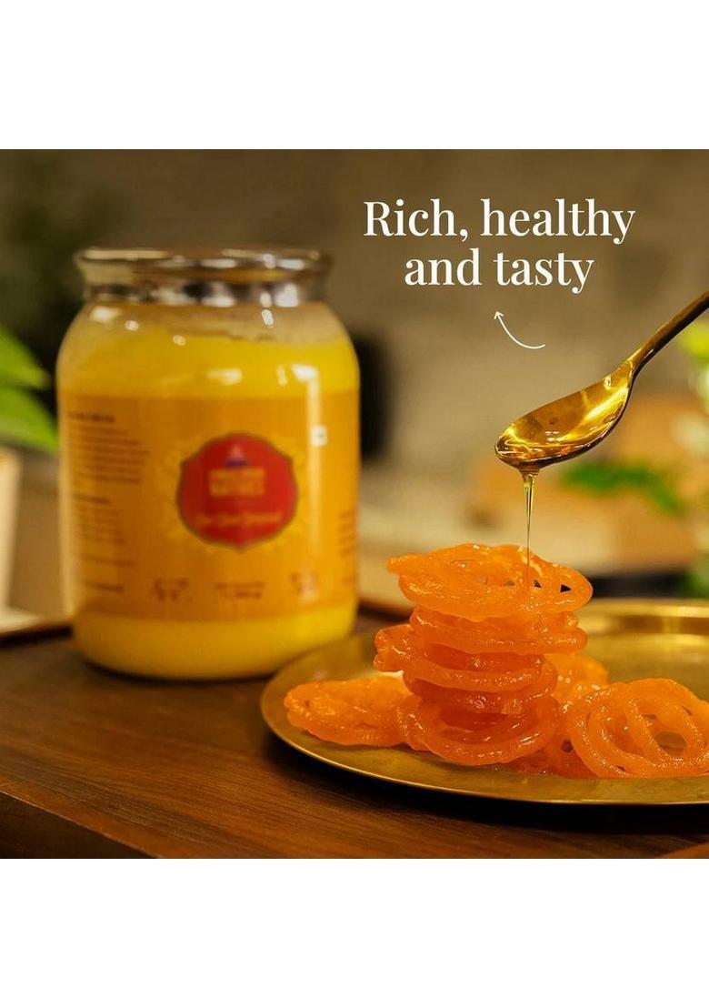 Himalayan Natives 100% Natural, Cow Ghee Plastic Bottle (1 L)