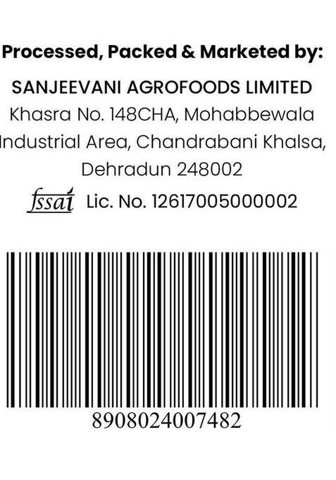 Sanjeevani Organics Organic Herbal Dairy Spread| Healthy Butter Alternative | Rich In Nutrients Ghee Glass Bottle (500 Ml)