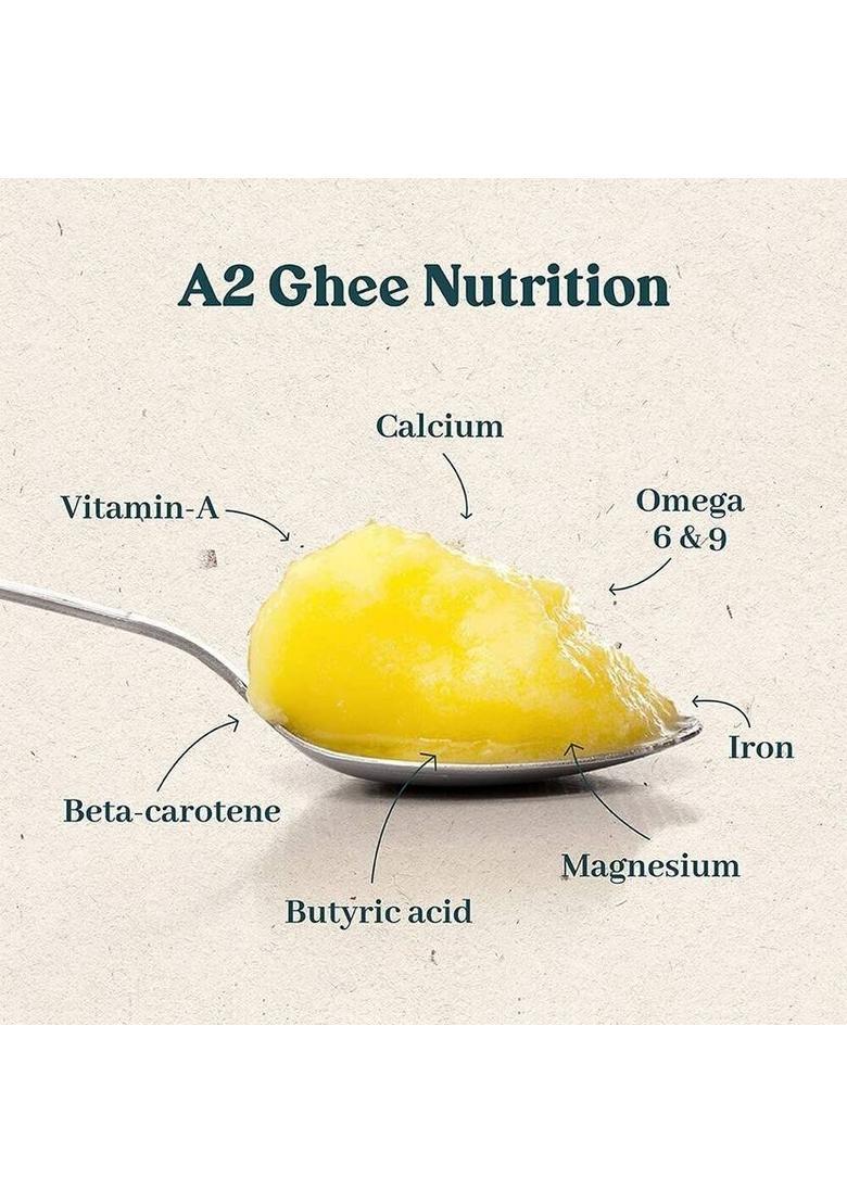 Girorganic Gir Cow Ghee 1 Ltr Glass Bottle (910 G)