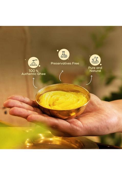 Himalayan Natives 100% Natural Pahadi Cow Ghee Plastic Bottle (1 L)